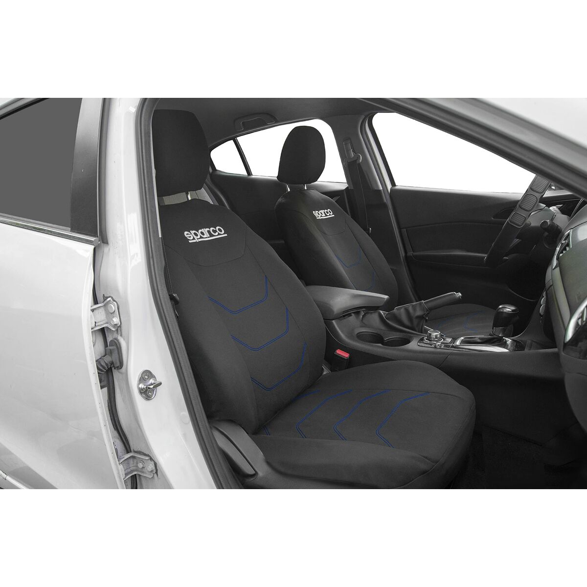 Conjunto de Capas para Assentos Sparco Corsa Preto/Azul